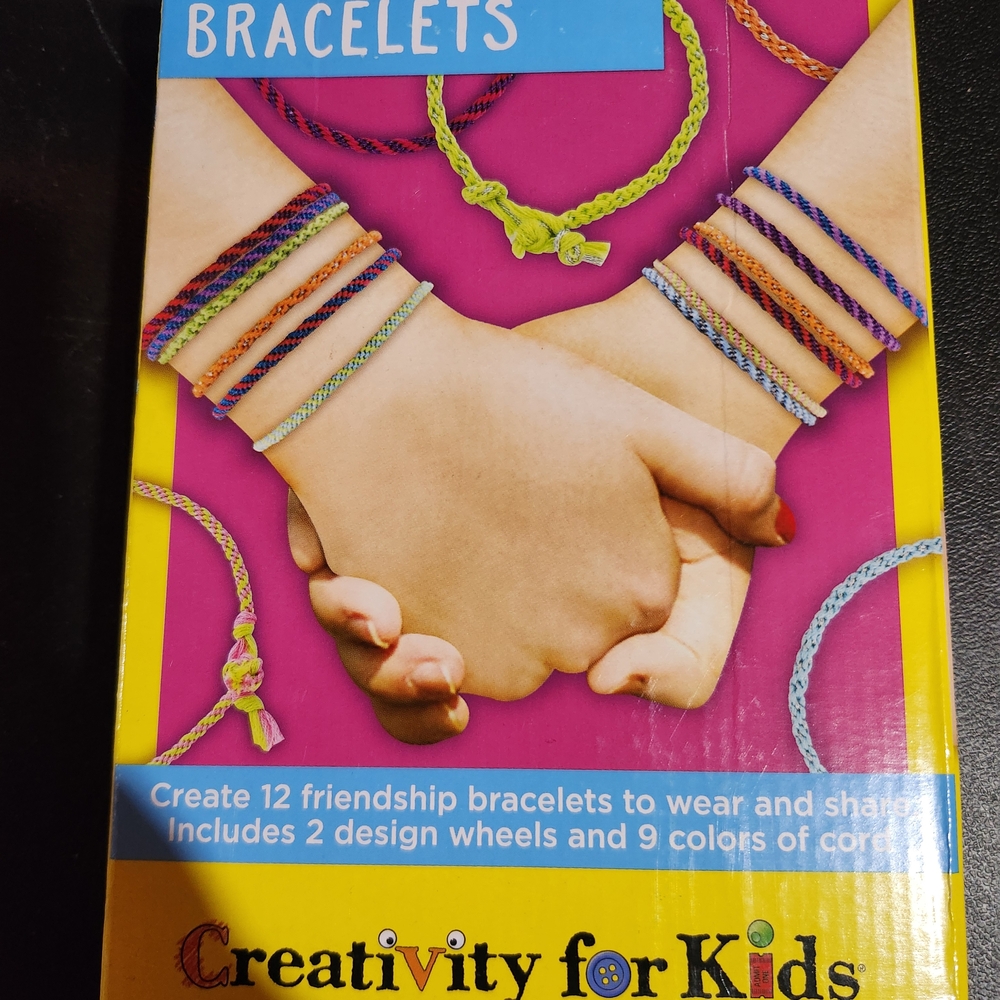 Creativity for Kids Friendship Bracelet Kit - Colorful Designs
